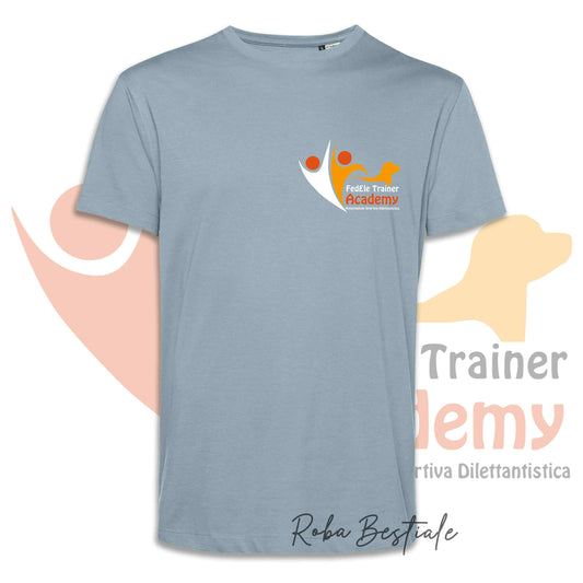 T-Shirt FEDELE Trainer Academy - Uomo o Donna, TONI DI BLU - Dalla XS alla 3XL