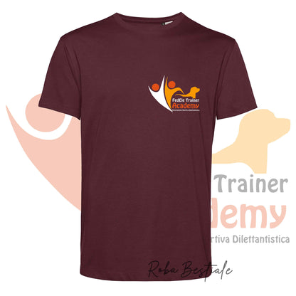 T-Shirt FEDELE Trainer Academy - Uomo o Donna, TONI VIOLA E MARRONE - Dalla XS alla 3XL