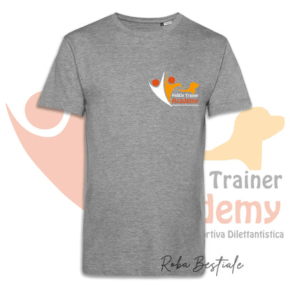 T-Shirt FEDELE Trainer Academy - Uomo o Donna, NERA, BIANCA o GRIGIA, dalla XS alla 5XL