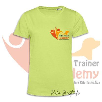T-Shirt FEDELE Trainer Academy - Uomo o Donna - TONI DI VERDE E GIALLO - Dalla XS alla 3XL