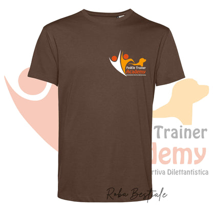 T-Shirt FEDELE Trainer Academy - Uomo o Donna, TONI VIOLA E MARRONE - Dalla XS alla 3XL