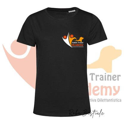 T-Shirt FEDELE Trainer Academy - Uomo o Donna, NERA, BIANCA o GRIGIA, dalla XS alla 5XL