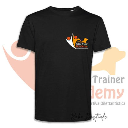T-Shirt FEDELE Trainer Academy - Uomo o Donna, NERA, BIANCA o GRIGIA, dalla XS alla 5XL