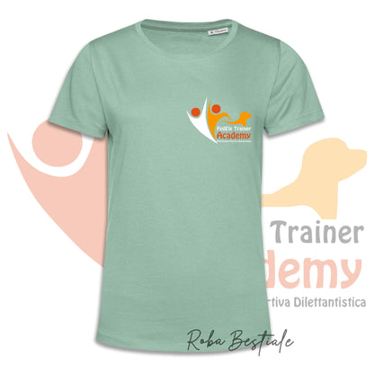 T-Shirt FEDELE Trainer Academy - Uomo o Donna - TONI DI VERDE E GIALLO - Dalla XS alla 3XL