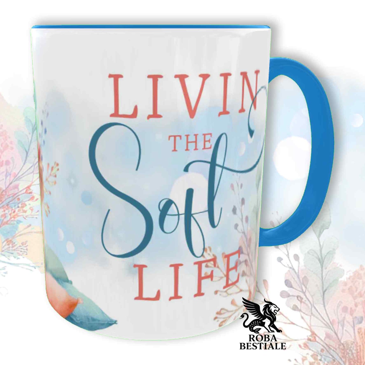 Tazza SOFT LIFE - FLAT COATED RETRIEVER Fegato - In Ceramica, colore a scelta - 330 ml