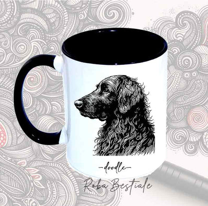 Tazza DOODLE - FLAT COATED RETRIEVER