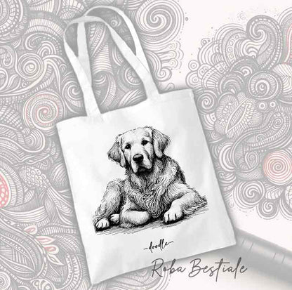 Shopper DOODLE - GOLDEN RETRIEVER