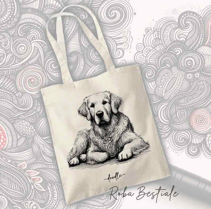 Shopper DOODLE - GOLDEN RETRIEVER