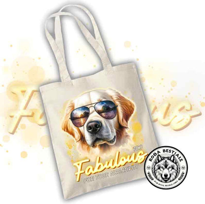 TOO FABULOUS Shopper - GOLDEN RETRIEVER