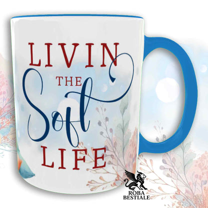 Tazza SOFT LIFE - GOLDEN RETRIEVER - In Ceramica, colore a scelta - 330 ml