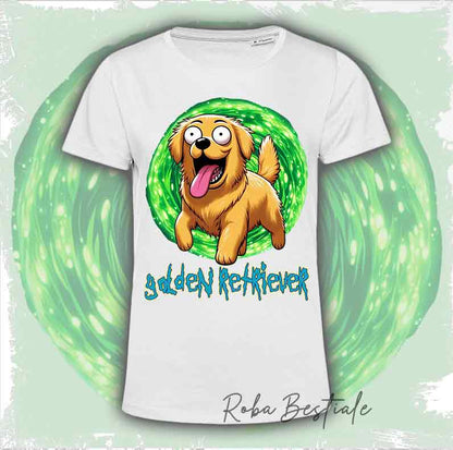 RICK &amp; MORTY - GOLDEN RETRIEVER T-Shirt