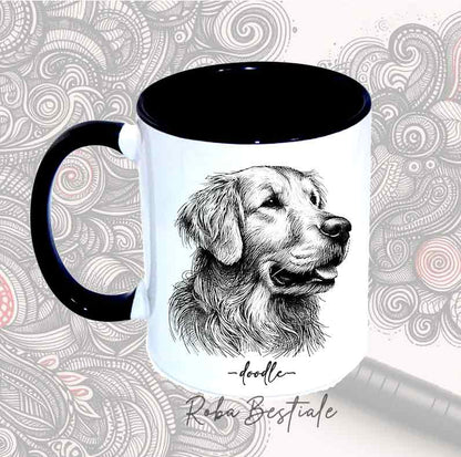 DOODLE mug - GOLDEN RETRIEVER