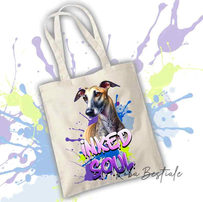 Shopper INKED SOUL - GREYHOUND Fulvo