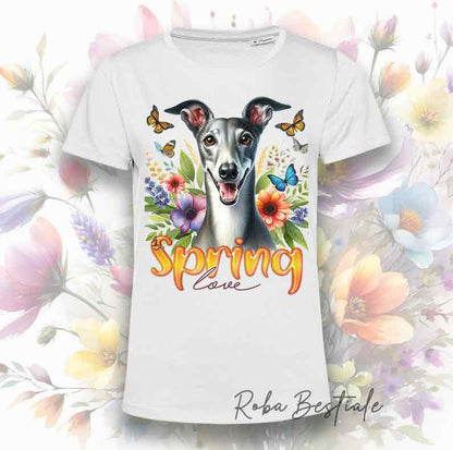 T-Shirt SPRING LOVE - GREYHOUND