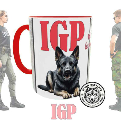 Tazza IGP 2 - PASTORE TEDESCO "GRIGIONE"