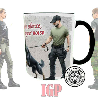 Tazza IGP 2 - PASTORE TEDESCO "GRIGIONE"