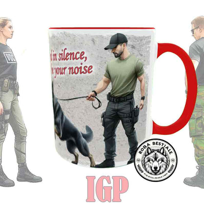 Tazza IGP 2 - PASTORE TEDESCO "GRIGIONE"