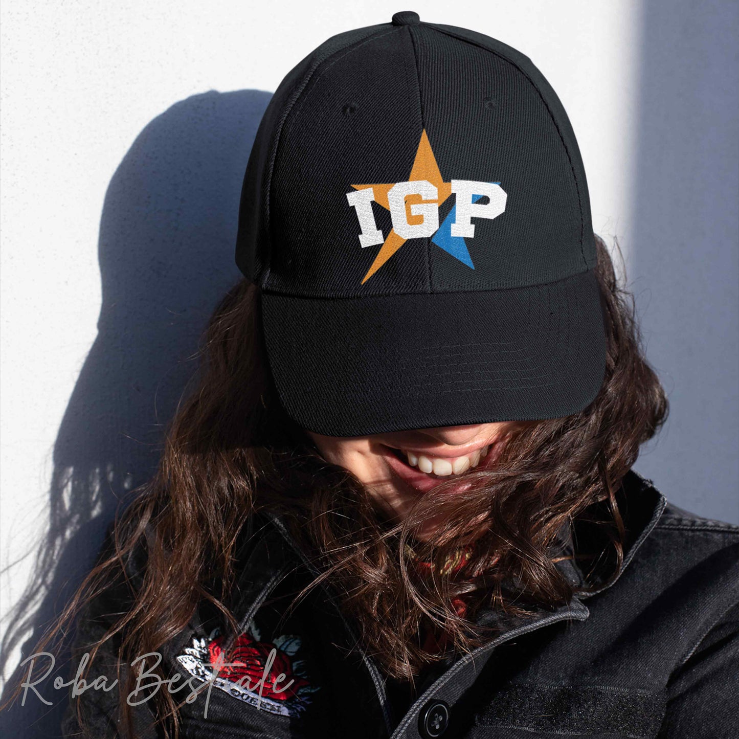 Cappellino STAR - IGP - 100% Cotone - Nero