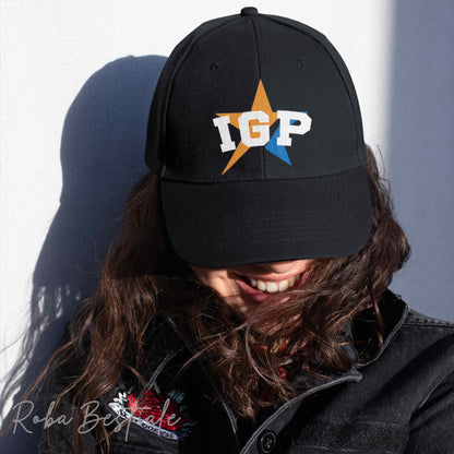 Cappellino STAR - IGP - 100% Cotone - Nero