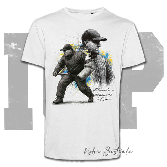 T-Shirt FIGURANTE 1 - IGP - Bianca, Uomo o Donna - dalla XS alla 5XL