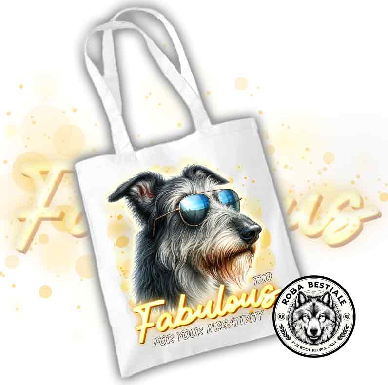TOO FABULOUS shopper - IRISH WOLFHOUND