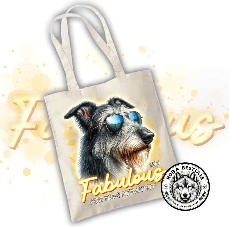 TOO FABULOUS shopper - IRISH WOLFHOUND