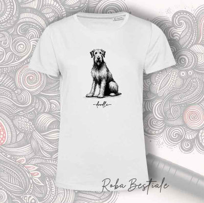 T-Shirt DOODLE - IRISH WOLFHOUND