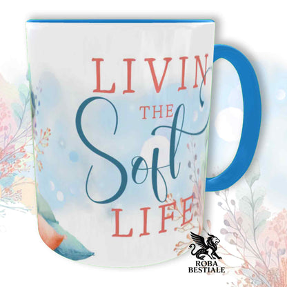 Tazza SOFT LIFE - IRISH WOLFHOUND Grigio - In Ceramica, colore a scelta - 330 ml