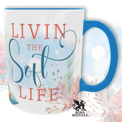 Tazza SOFT LIFE - IRISH WOLFHOUND Rosso - In Ceramica, colore a scelta - 330 ml