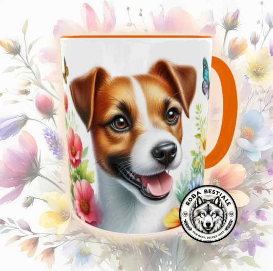 SPRING LOVE mug - JACK RUSSELL TERRIER