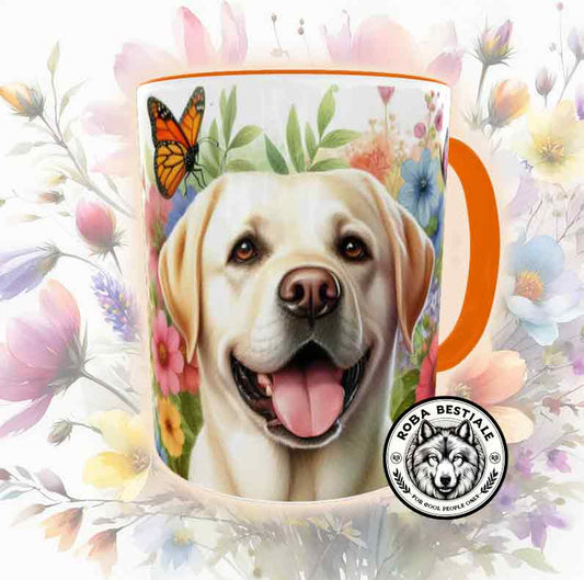 Tazza SPRING LOVE - LABRADOR RETRIEVER Miele