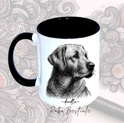 Tazza DOODLE - LABRADOR RETRIEVER Miele