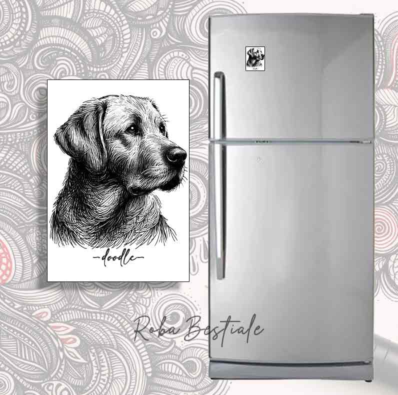 Magnete DOODLE - LABRADOR RETRIEVER
