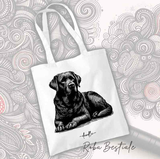 DOODLE Shopper - LABRADOR RETRIEVER Black