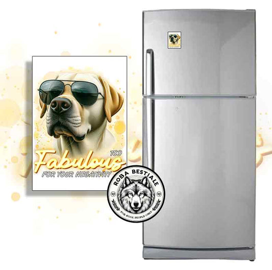 Magnete TOO FABULOUS - LABRADOR RETRIEVER Miele