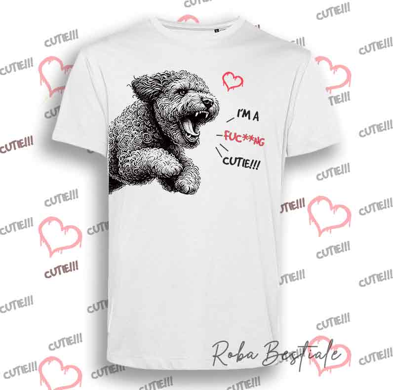 T-Shirt I'M A FUC**NG CUTIE - LAGOTTO ROMAGNOLO