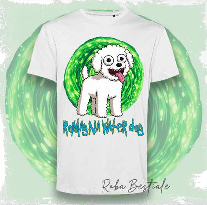 RICK &amp; MORTY T-Shirt - LAGOTTO ROMAGNOLO White