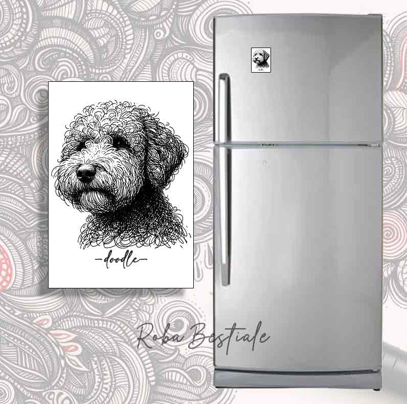 Magnete DOODLE - LAGOTTO ROMAGNOLO