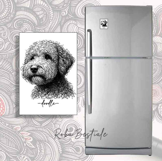 Magnete DOODLE - LAGOTTO ROMAGNOLO