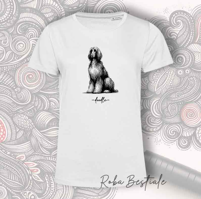 T-Shirt DOODLE - LEVRIERO AFGANO