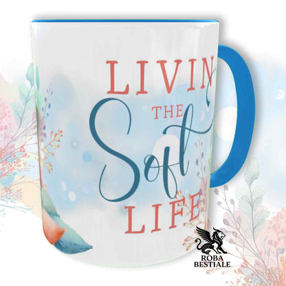 Tazza SOFT LIFE - LEVRIERO AFGANO Crema - In Ceramica, colore a scelta - 330 ml