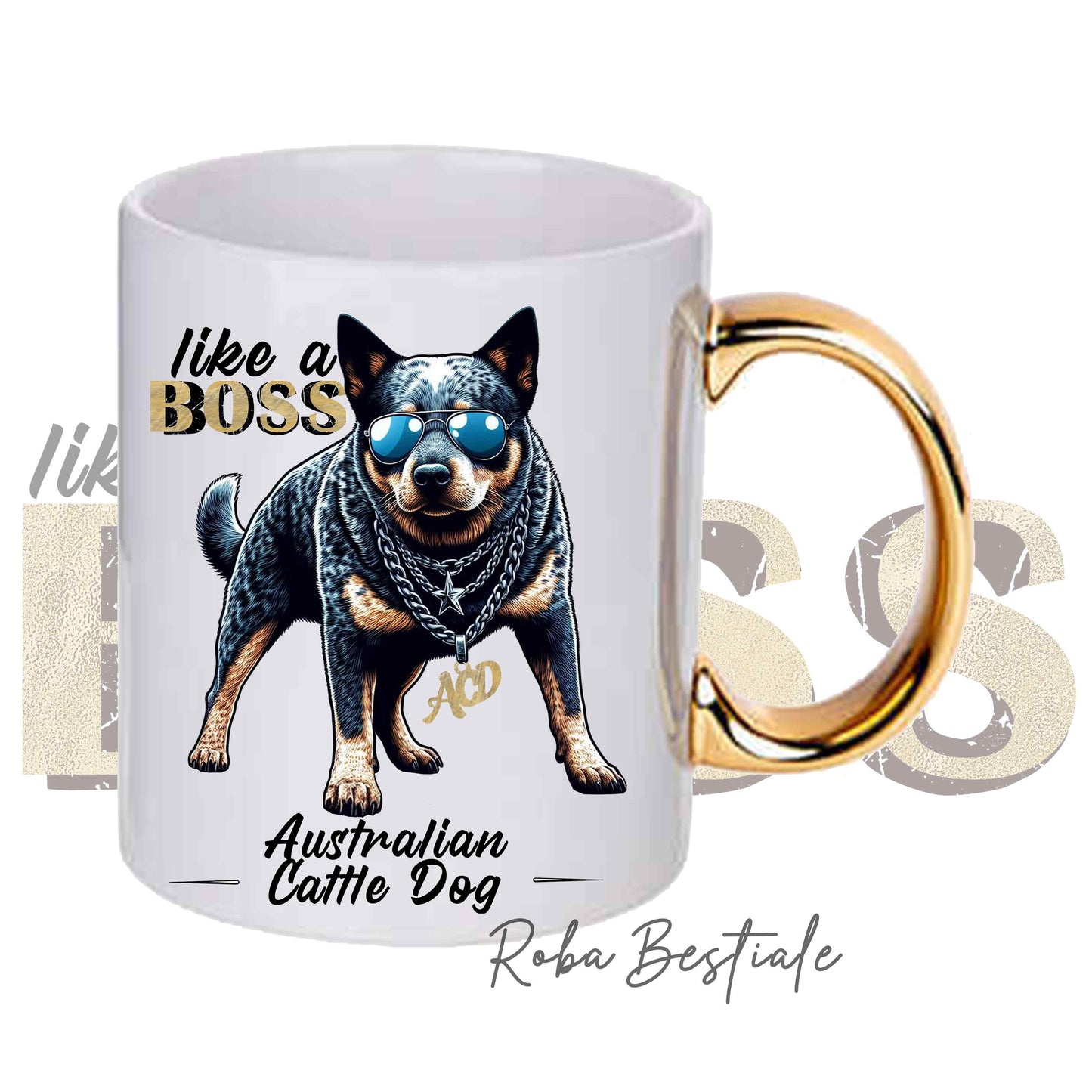 SPRING LOVE mug - GOLDEN RETRIEVER