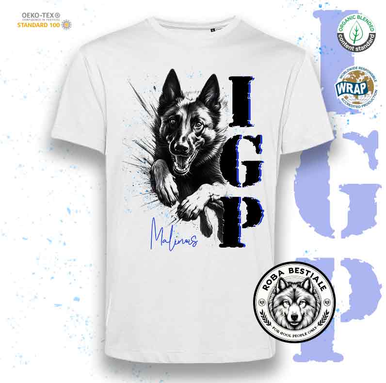 T-Shirt IGP 3 - PASTORE BELGA MALINOIS