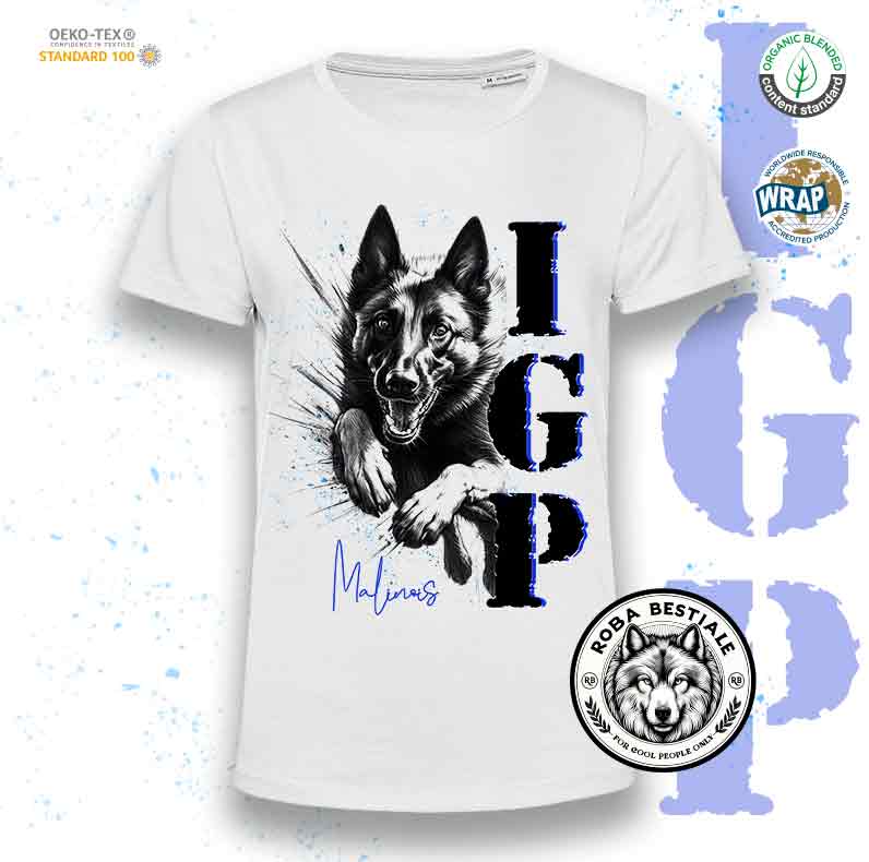 T-Shirt IGP 3 - PASTORE BELGA MALINOIS