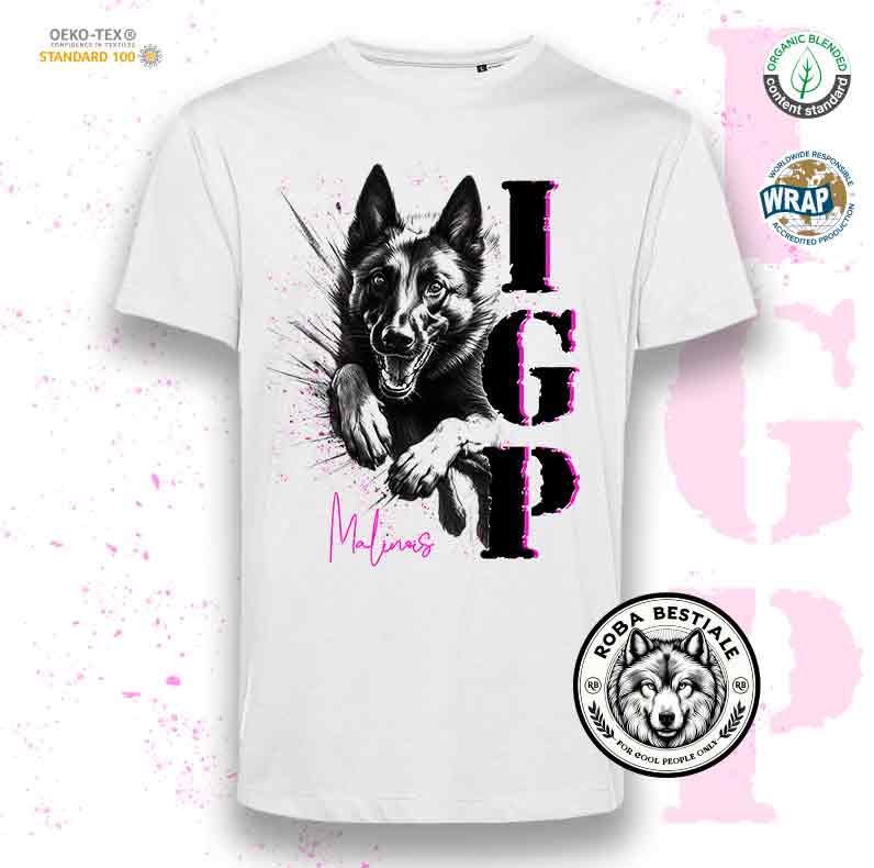 T-Shirt IGP 3 - PASTORE BELGA MALINOIS