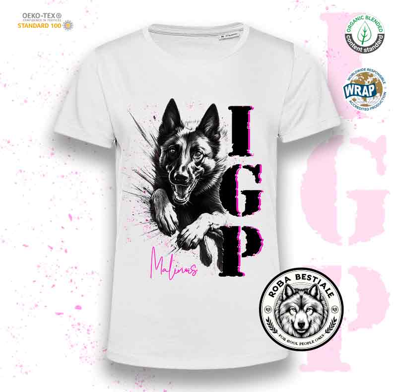 T-Shirt IGP 3 - PASTORE BELGA MALINOIS