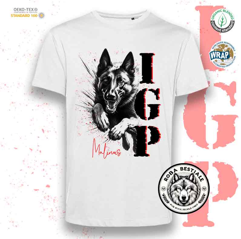 T-Shirt IGP 3 - PASTORE BELGA MALINOIS