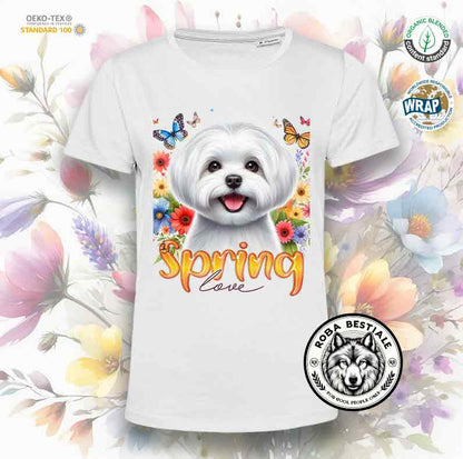 SPRING LOVE T-Shirt - MALTESE