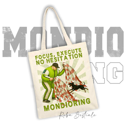 Shopper MONDIORING4 - MANCHESTER TERRIER - Diversi colori disponibili, 100% Cotone