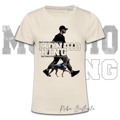 T-Shirt MONDIORING5 - MANCHESTER TERRIER + UOMO - Bianca, Uomo o Donna - dalla XS alla 5XL